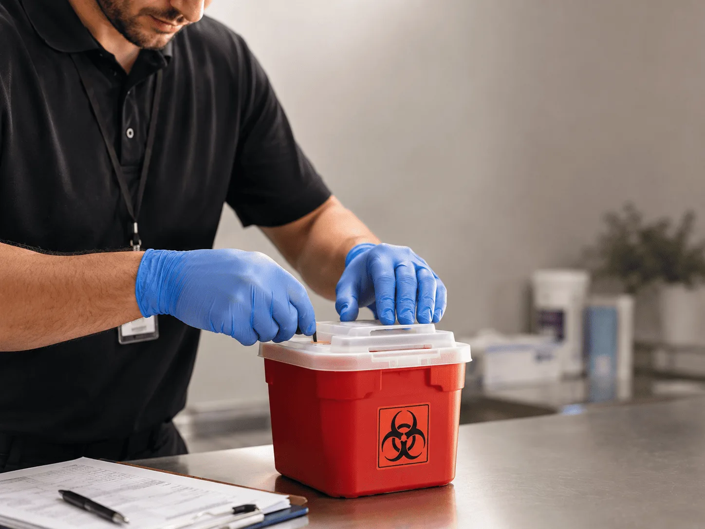 Why choose Sharps Waste Disposal in Duke, OK